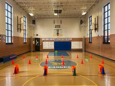 Gabe P. Allen Charter School Gym in Dallas