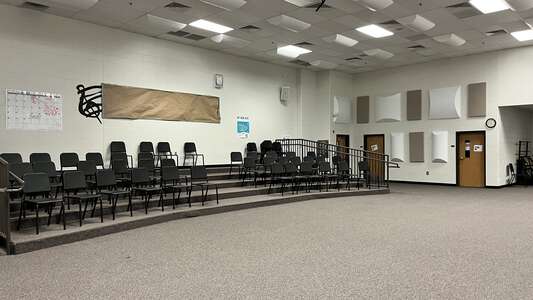 Discovery High School Chorus Room in Lawrenceville