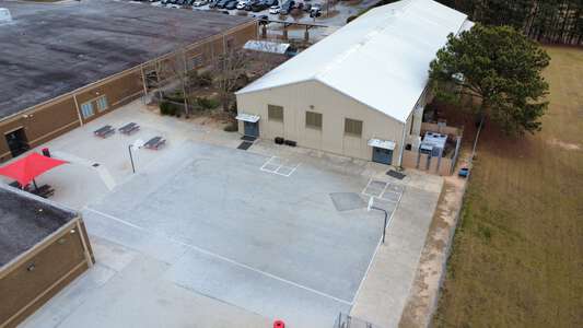 Cooper Elementary School Outdoor Basketball Courts in Loganville
