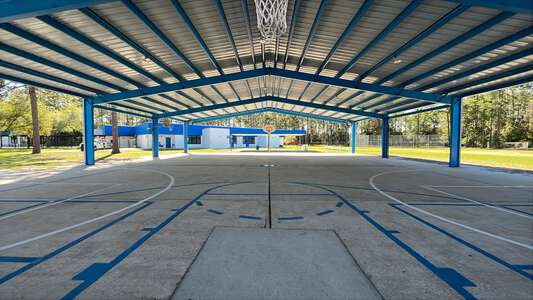 W. D. Hartley Elementary School Outdoor Basketball Courts in St. Augustine 3