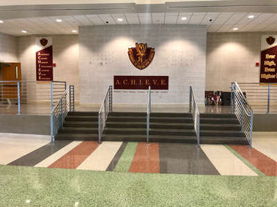 McDonogh 35 High School Front Foyer in New Orleans 2