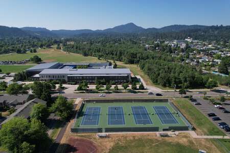 South Eugene High School Tennis Courts in Eugene