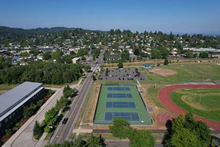 South Eugene High School Tennis Courts in Eugene