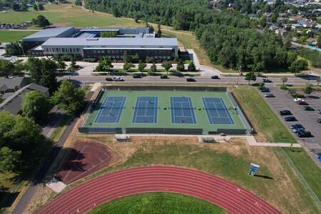 South Eugene High School Tennis Courts in Eugene
