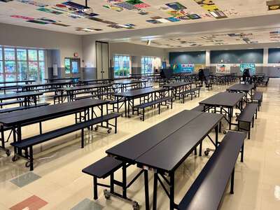 Sand Pine Elementary School Cafeteria in Wesley Chapel