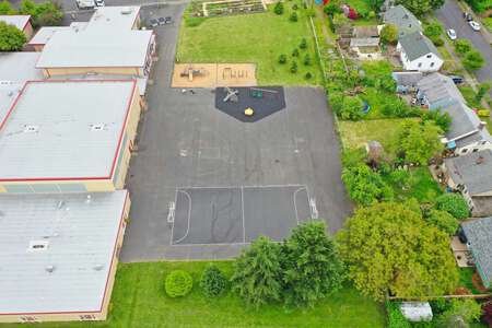 Sitton K-5 School Outdoor Basketball Courts in Portland