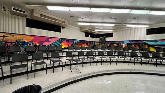 Arthur & Polly Mays 6-12 Conservatory of the Arts Music Room in Miami