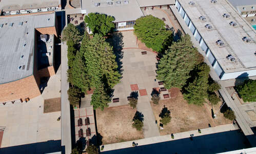 Hiram Johnson High School Quad in Sacramento 2