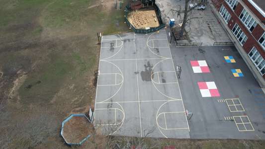 Norwood Park Elementary School Outdoor Basketball Courts in Chicago 2