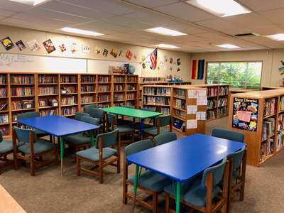 Chabot Elementary School (CVUSD) Library in Castro Valley
