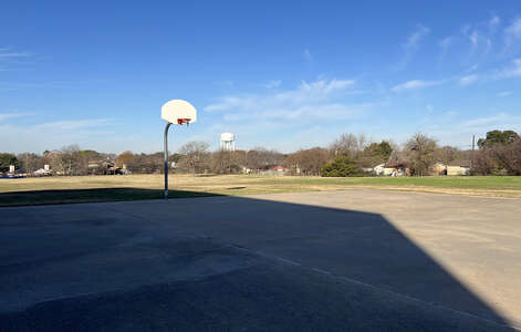 Hodges Elementary School Outdoor Basketball Courts in Balch Springs