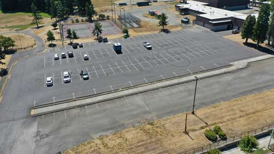 Sacajawea Middle School Parking Lot - Side in Federal Way