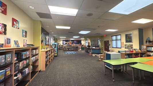 May Ranch Elementary School Library in Perris 2