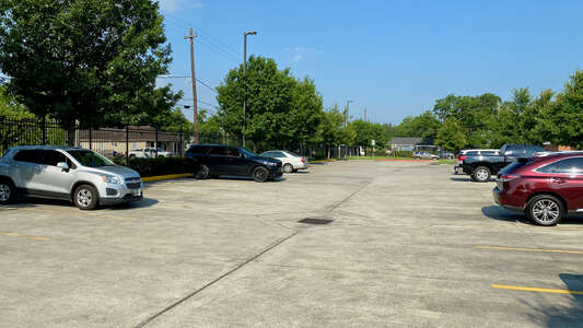 Atherton Elementary Parking Lot in Houston
