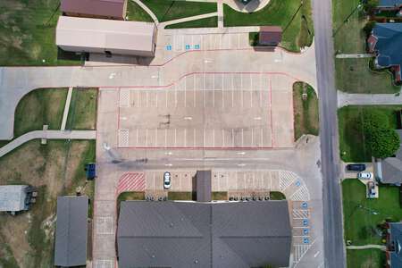 Gunter Middle School Parking Lot in Gunter