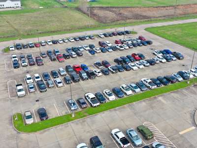 Foster High School Parking Lot - Front in Richmont