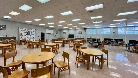 Palm Springs Middle School Library in Hialeah