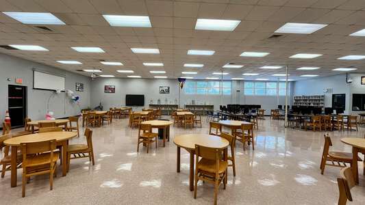 Palm Springs Middle School Library in Hialeah