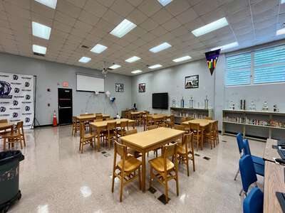 Palm Springs Middle School Library in Hialeah