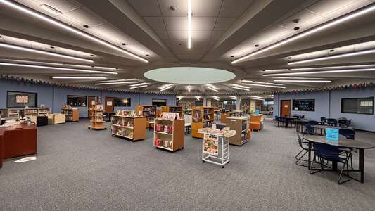 Lakeridge High School Library in Lake Oswego