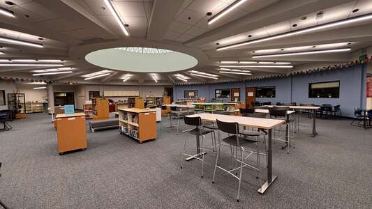 Lakeridge High School Library in Lake Oswego