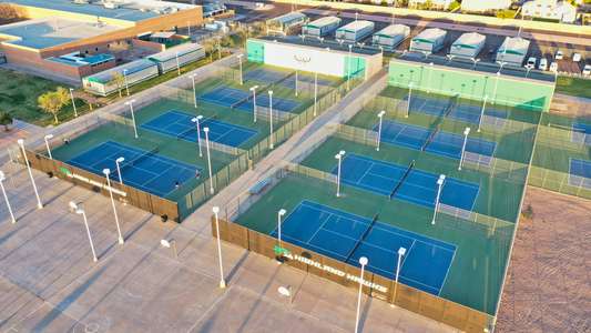 Highland High School Tennis Courts in Gilbert