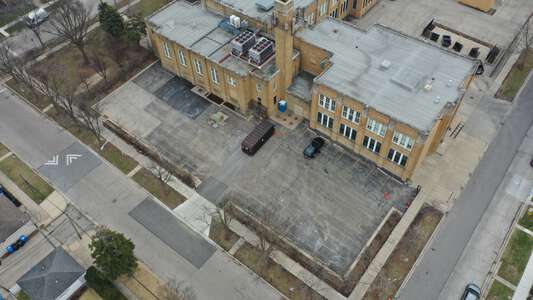 Canty - Arthur E Canty Elementary School Parking Lot - Back in Chicago 2
