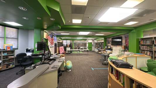 Lasselle Elementary School Library in Moreno Valley 4