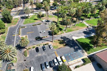 Chemawa Middle School Parking Lot - Front in Riverside 2