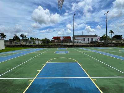 Pine Villa Elementary School Outdoor Basketball Courts in Miami 3