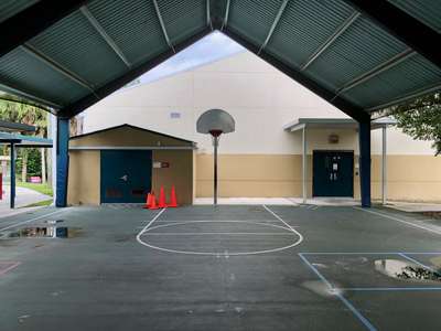 Myakka City Elementary School Outdoor Basketball Courts in Myakka City
