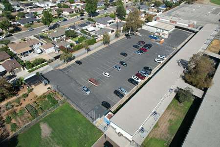 Emerson Middle School Parking Lot in Pomona