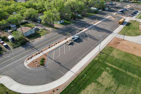Orchard Mesa Middle School Parking Lot - Bus in Grand Junction