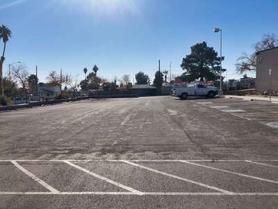Crestwood Elementary School Parking Lot - Front in Las Vegas