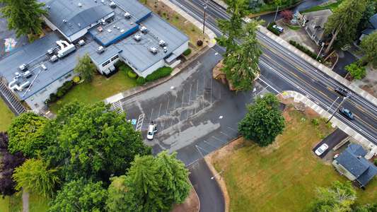 Cedar Mill Elementary School Parking Lot in Portland 2