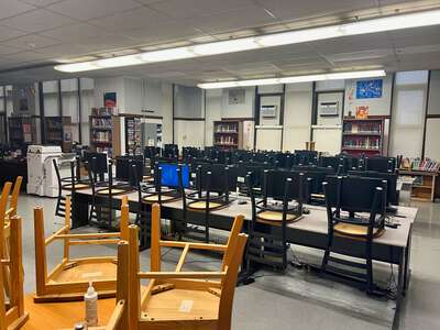 Hubbard - Gurdon S. Hubbard High School Library in Chicago