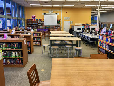 Mill Valley Middle School Library in Mill Valley