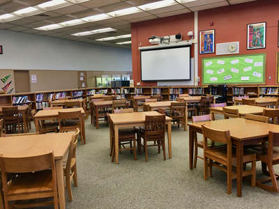 Mill Valley Middle School Library in Mill Valley