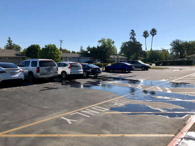 Pony Express Elementary School Parking Lot in Sacramento