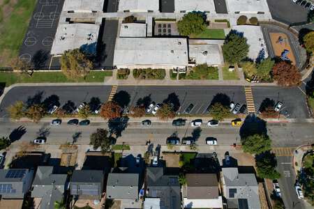 Robert Sanders Elementary School Parking Lot in San Jose