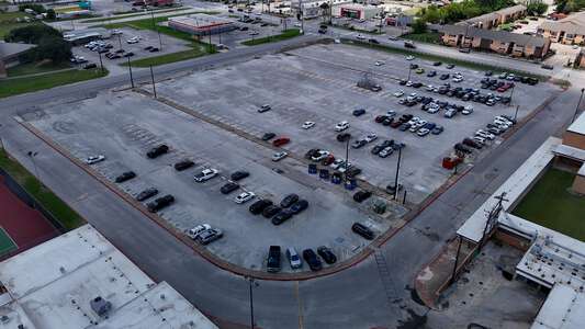 MacArthur High School Parking Lot - Side in Houston