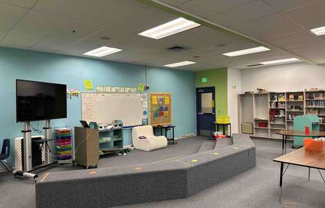 Sherman Elementary School Library in Nampa