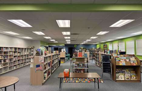 Sherman Elementary School Library in Nampa