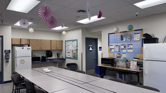 Brywood Elementary School Staff Lounge in Irvine