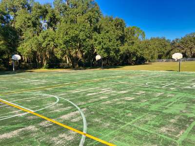 Rimes Early Learning Center Outdoor Basketball Courts in Leesburg