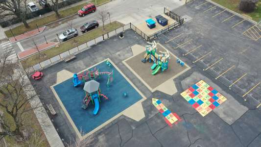 Clark - George Rogers Clark Elementary School Playground (Southwest) in Chicago 3