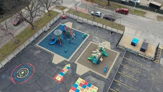 Clark - George Rogers Clark Elementary School Playground (Southwest) in Chicago 4