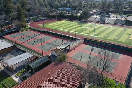 Placer High School Tennis Courts in Auburn 2