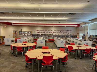 Washington Heights Elementary School Library in Fort Worth