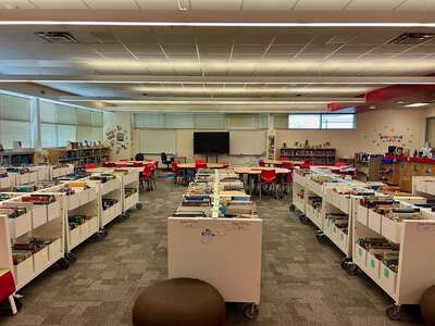 Washington Heights Elementary School Library in Fort Worth